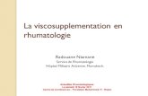 La Viscosupplementation En Rhumatologie