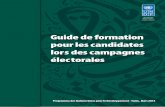 Guide de formation pour les candidates lors des campagnes électorales