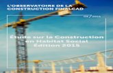 Etude sur la construction en habitat social (L'Observatoire de la Construction FINALCAD)