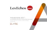 Intentions de vote présidentielles / Sondage ELABE pour LES
