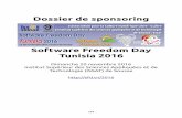 Dossier de sponsoring Software Freedom Day Tunisia 2016