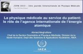 La physique médicale au service du patient: le rôle de l'agence ...