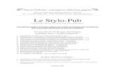 Le Stylo-Pub – 21 articles