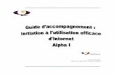 Initiation à l'utilisation efficace d'Internet alpha 1 : guide d ...