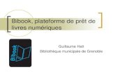 Bibook, plateforme de prêt de livres numériques, par Guillaume Hatt ...