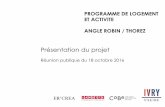 Programme de logement et activité - Angle Robin / Thorez