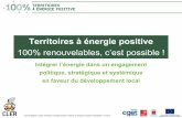 Territoires à énergie positive 100% renouvelables, c'est possible !