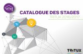 Catalogue de stage