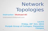 Networks topologies Lec#2