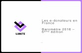 6ème Baromètre e-donateurs LIMITE-IFOP