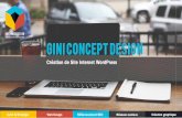 Offre Création de site Internet Wordpress Gini Concept Design