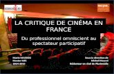 La critique de cinéma en France: du professionnel omniscient au spectateur participatif