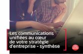 Les communications unifiées au cœur de votre stratégie d’entreprise – synthèse