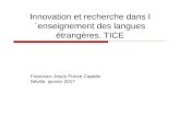 Innovation et recherche dans l´enseignement des langues étrangères. TICE. Quizlet et Jeopardy