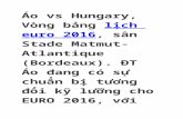 Ket qua euro 2016 ao vs hungary