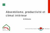 08 ifma fm-day 2017_climat intérieur, productivité et absentéisme_cedubo_to simons