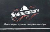 Slideshare : restaurateurs, 10 recettes pour optimiser votre présence en ligne