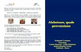 Alzheimer quale prevenzione  rotary 26.10.16