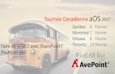 AOS  mtl-qc ged SharePoint pourquoi pas