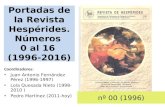 Portada Revista Hespérides (1996 2016)