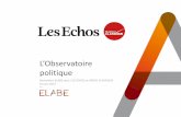 L'observatoire politique d'Elabe pour "Les Echos" et Radio Classique