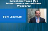 Caractéristiques Des Investisseurs Immobiliers Prospères – Sam Zormati
