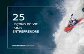 25 leçons pour entreprendre, kayak mon amour, par Habib Oualidi