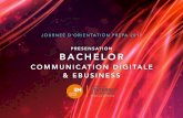 Keynote Fev 2017 - Présentation simplifiée Bachelor Ebusiness et Communication Digitale