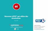 OpinionWay pour FDJ - Nouveau LOTO® qui utilise des émoticônes  / Février 2017