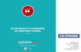 OpinionWay pour Le Figaro - La démission de Christiane Taubira / Janvier 2016
