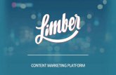 Presentation Limber  content et social marketing