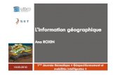 Geographic information - standards available for describing geographical data