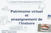 Patrimoine virtuel et enseignement de l'histoire