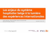 Les enjeux du système hospitalier belge à la lumière des expériences internationales