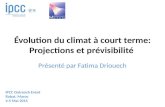 Évolution du climat à court terme: Projections et prévisibilité