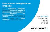 Offre onepoint  - Data science et big data