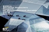 Rapport de développement durable 2014 des activités de EY Services Financiers EMEIA