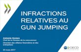 Infractions relatives au gun jumping - Antonio Gomes OCDE à l'ENA