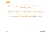 Orange partenaire de la Coupe du Monde de Rugby 2007