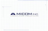 Présentation générale de Micom au PAC 2010