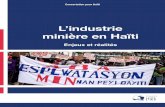 Le rapport : L’industrie minière en Haïti : enjeux et réalités