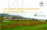 Eau alimentation pauvrete AgroParisTech MS Gestion de l'Eau Montpellier 2017