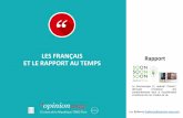 SoonSoonSoon - Les Français et le rapport au temps - Par OpinionWay - décembre 2015