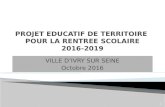 Projet éducatif de territoire (octobre 2016)