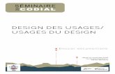 Dossier documentaire séminaire "design des usages/usage de design"