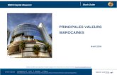 Stock guide des principales valeurs marocaines   avril 2016