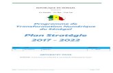 Programme de Transformation Numérique du Sénégal : Plan 2017 - 2022