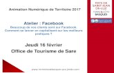2017 Atelier Numérique Facebook