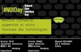 Réalité virtuelle, augmentée et mixte : Panorama et usages - NUIDay 2016