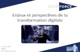 Conférence à la direction générale de la Gendarmerie Nationale: la transformation digitale